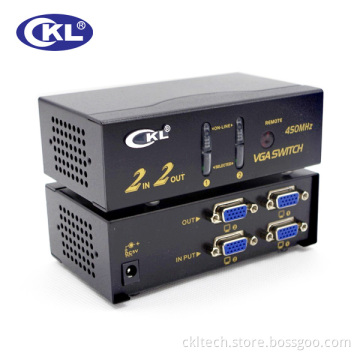2 in 2 out VGA Switch